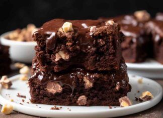 Torta cioccolato e nocciole - RicettaSprint
