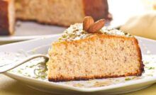 Torta con latte e riso