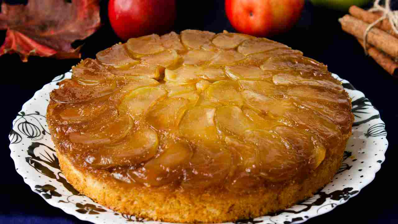 Torta di mele al miele
