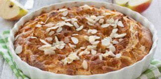 Torta di mele alle mandorle