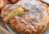 Torta di mele e ricotta frullata