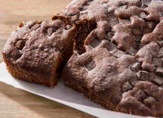 Torta di pane al cioccolato