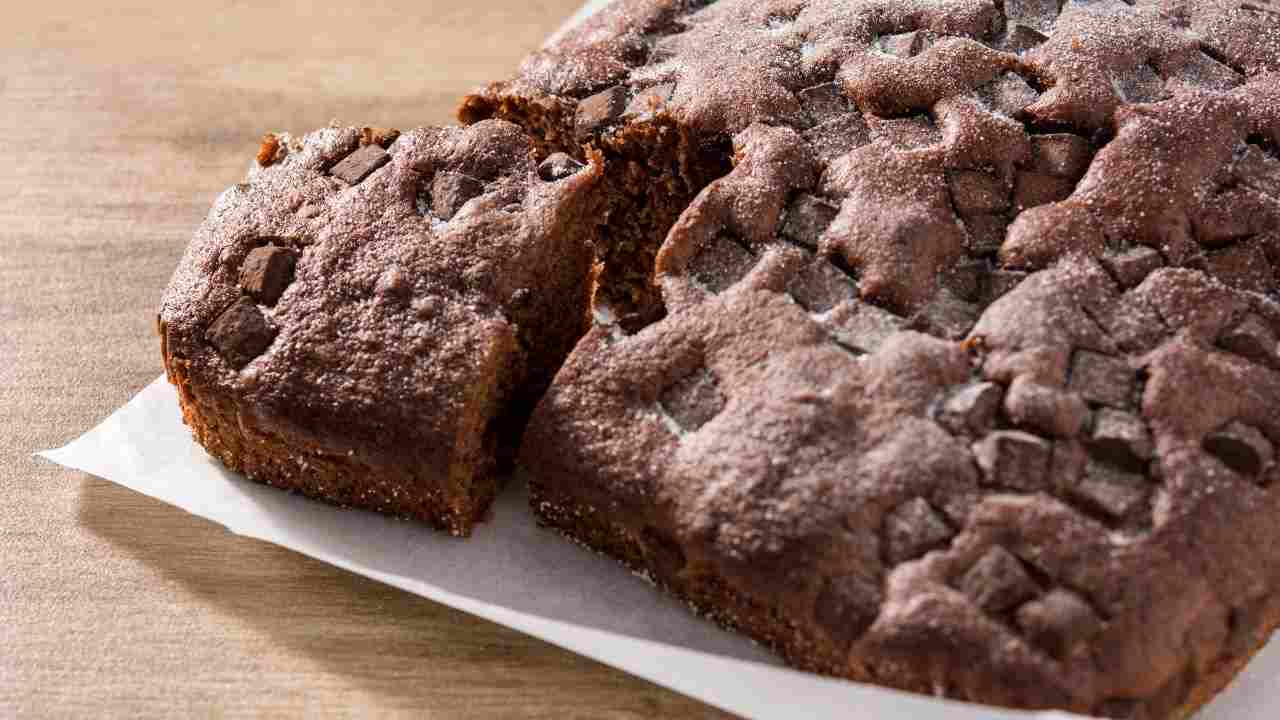 Torta di pane al cioccolato