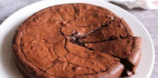 Torta di pere e cioccolato