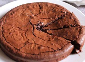 Torta di pere e cioccolato