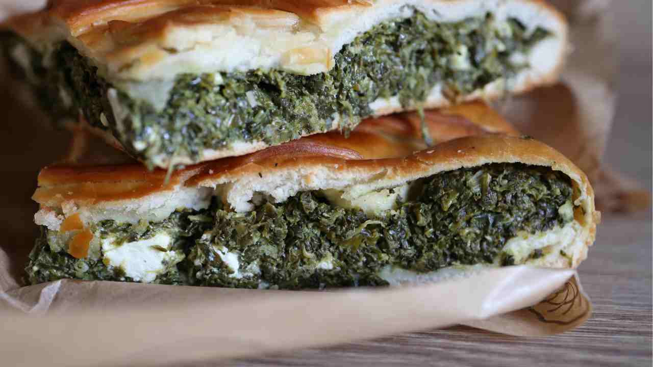 Torta di spinaci rustica RicettaSprint