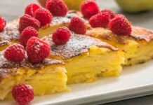 Torta invisibile alle mele con albumi RicettaSprint