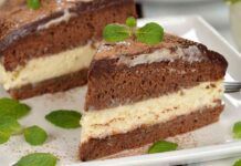 Non pensavo fosse così facile: preparo la torta Kinder fetta al latte in 15 minuti, ed è più buona delle merendine originali Torta kinder fetta al latte