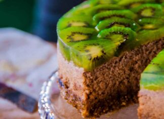 Torta morbida di kiwi - RicettaSprint