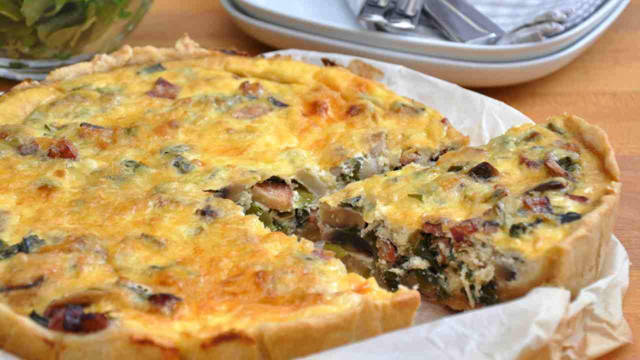 Torta ripiena di melanzane speck e provola RicettaSprint