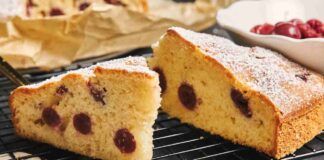 torta yogurt e ciliegie
