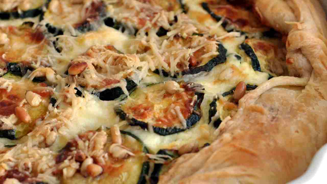 Torta zucchine e ricotta