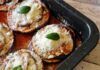 Tortino salato con melanzane e champignon