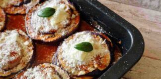 Tortino salato con melanzane e champignon