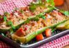 Zucchine ripiene al tonno