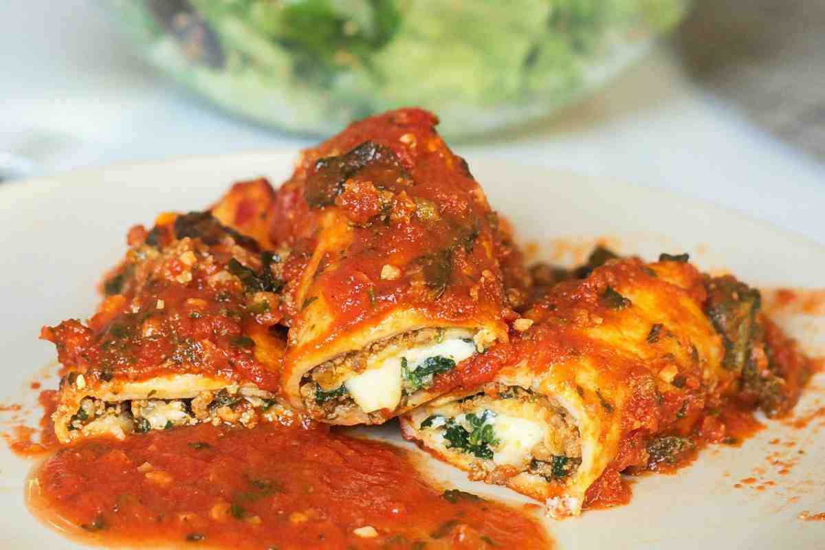 cannelloni ricotta spinaci veloci ricettasprint
