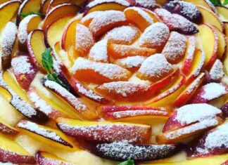 Crostata vegana frutta fresca