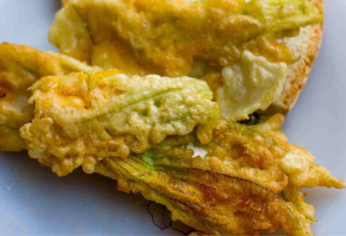 fiori di zucca pastella croccante al forno ricettasprint