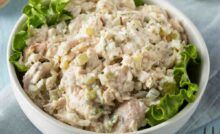 insalata cremosa di pollo ricettasprint