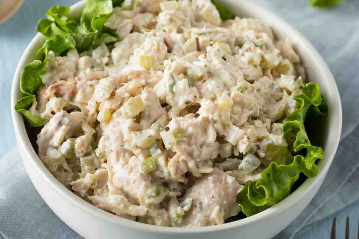 insalata cremosa di pollo ricettasprint