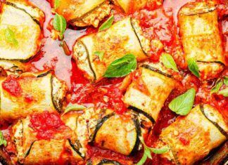 involtini zucchine al sugo ricettasprint