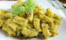 maccheroni cremosi al pesto ricettasprint