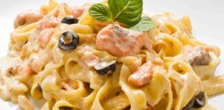 tagliatelle cremose salmone fresco ricettasprint
