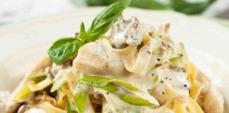 tagliatelle salsiccia e crema di parmigiano ricettasprint