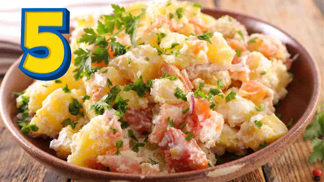 5 Ricette di insalate di patate RicettaSprint
