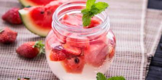 Acqua detox con anguria - RicettaSprint