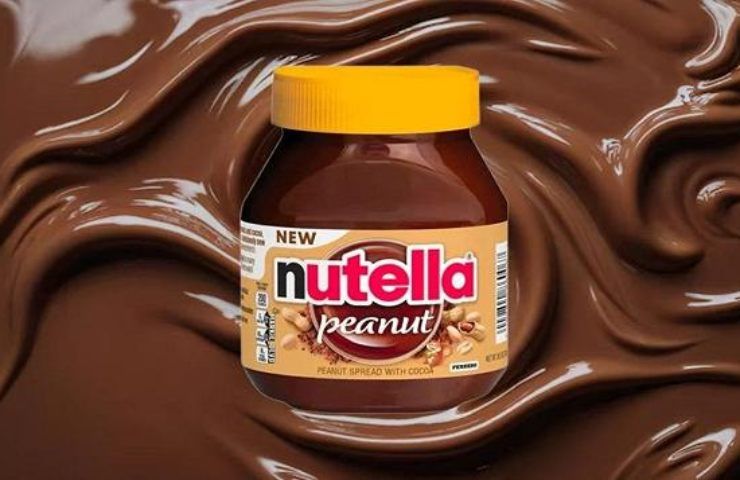 Vasetto di Nutella al burro di arachidi