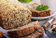 Colazione triste? No grazie: col mio banana bread vanigliato e croccante ai cereali faccio felici tutti in meno di un’ora Banana bread cereali e vaniglia