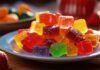 Caramelle gommose alla frutta senza zucchero
