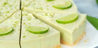 Cheesecake al lime