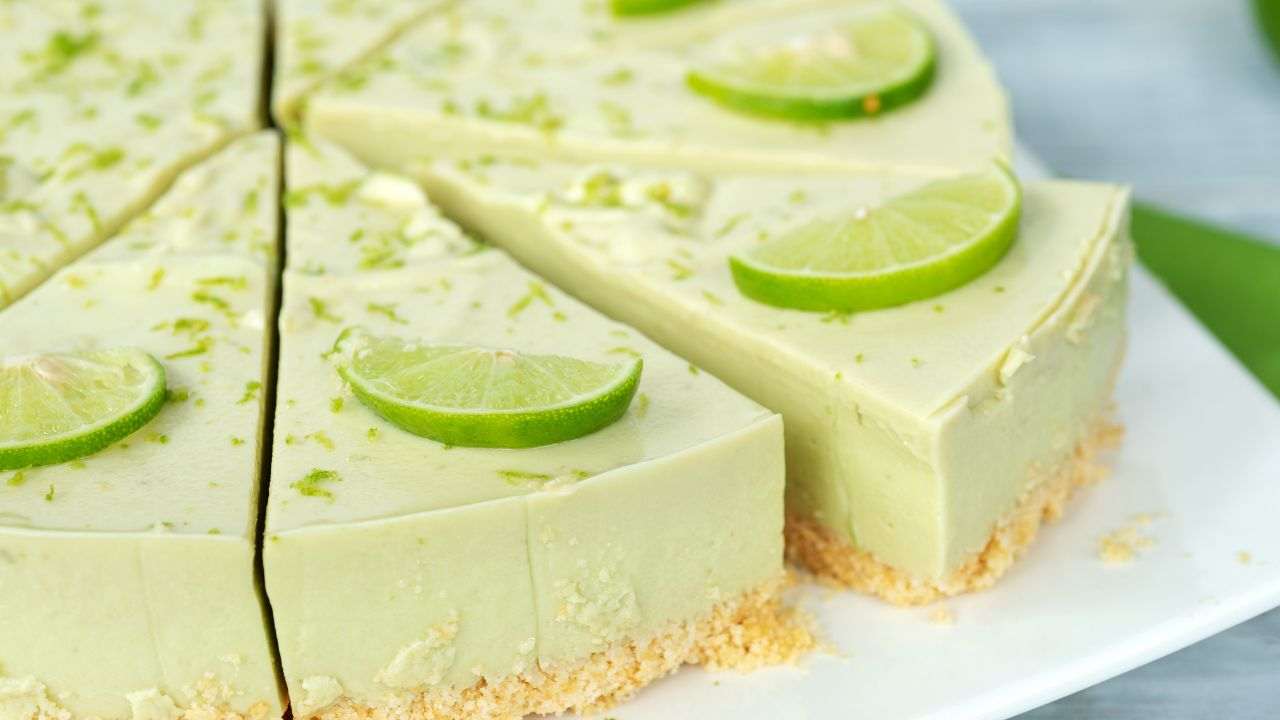 Cheesecake al lime