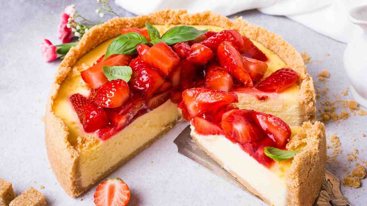 Cheesecake alla frutta