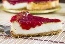 Cheesecake marmellata super leggera RicettaSprint