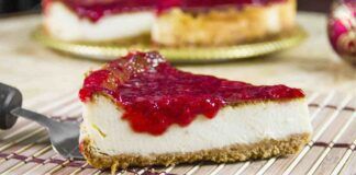 Cheesecake marmellata super leggera RicettaSprint