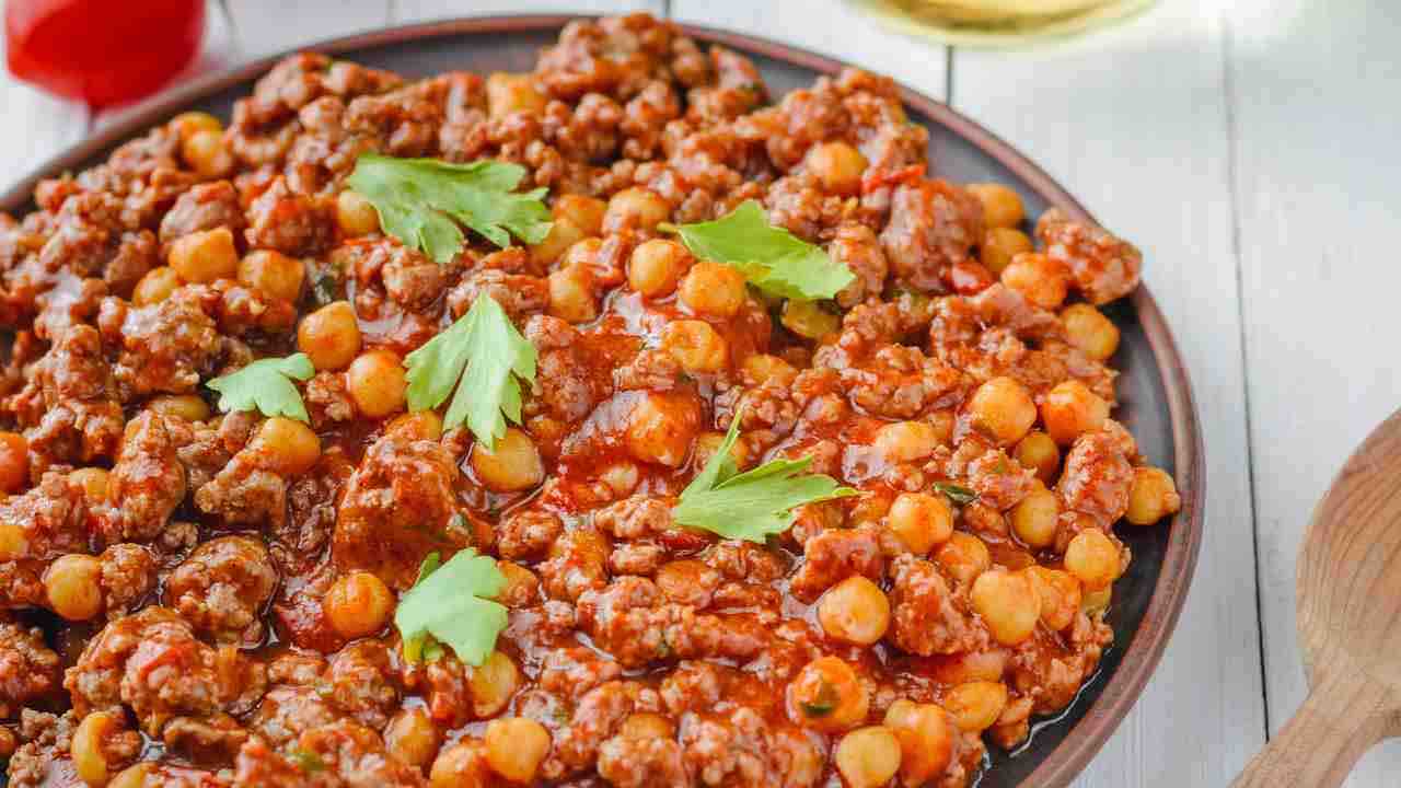 Chili di carne e ceci
