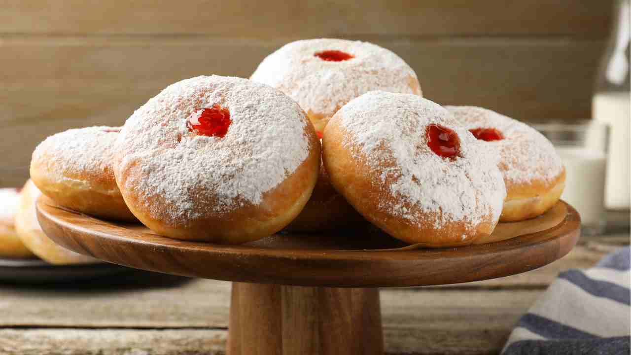 Ciambelle ripiene al forno ripiene RicettaSprint