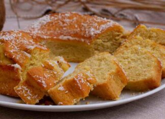 Ciambellone al cocco senza lattosio e glutine RicettaSprint