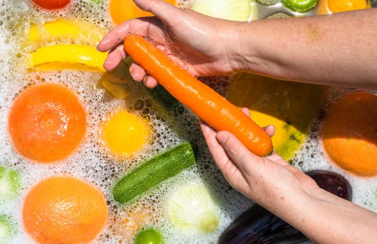 Disinfettare frutta e verdura in modo efficace