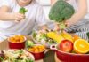 Verdure e bambini