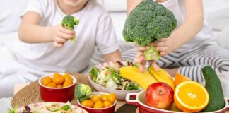 Verdure e bambini