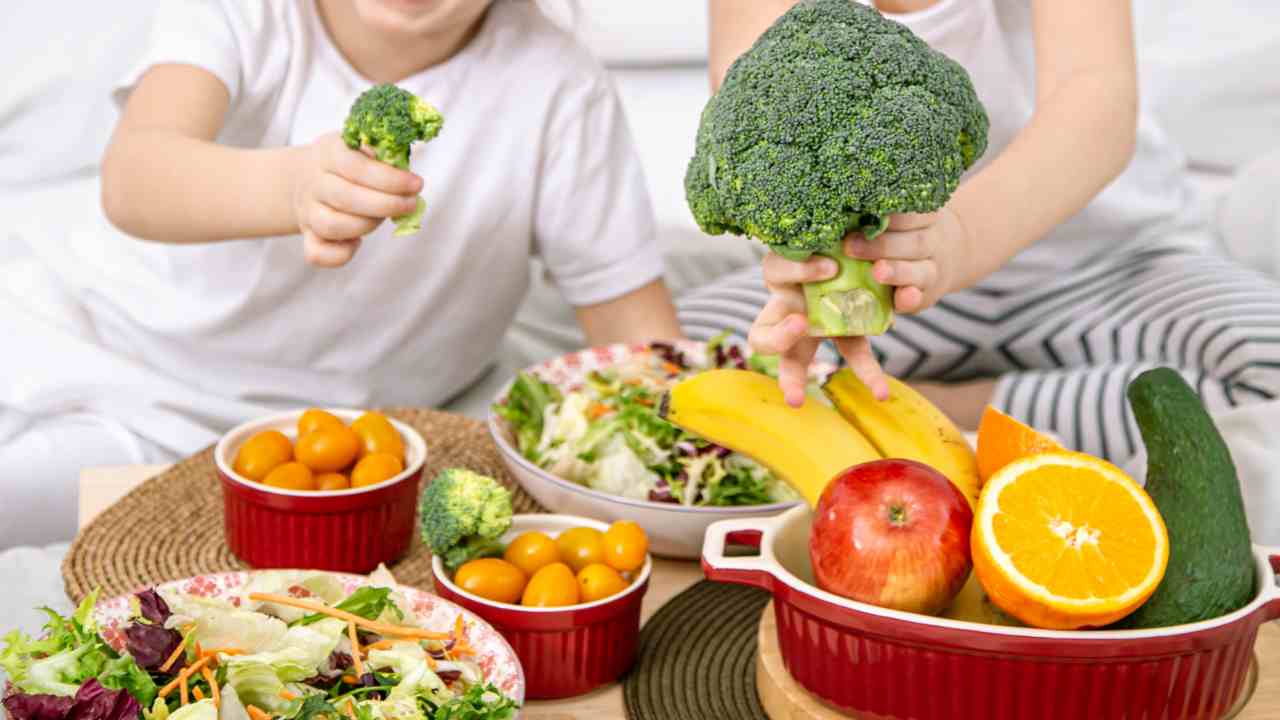 Verdure e bambini