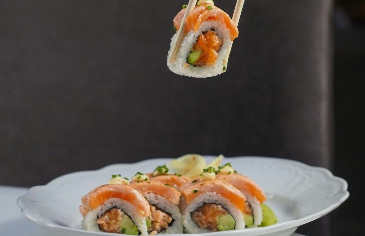 Specialità di pesce crudo