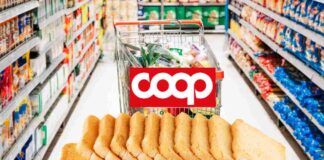 Fette biscottate e logo Coop