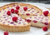 Crostata al cioccolato bianco e lamponi