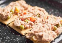 Crackers tonno e pomodorini