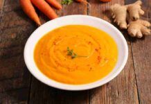 Crema di carote speziata